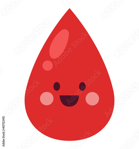 笑顔の血液のキャラクター