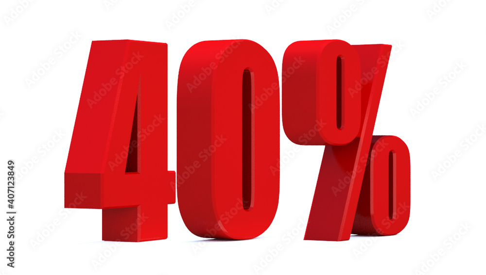 40 Percent off 3d Sign on White Background, Special Offer 40% Discount Tag, Sale Up to 40 Percent Off,big offer, Sale, Special Offer Label, Sticker, Tag, Banner, Advertising, offer Icon 40 Percent off 3d Sign on White Background, Special Offer 40% Discount Tag, Sale Up to 40 Percent Off,big offer, Sale, Special Offer Label, Sticker, Tag, Banner, Advertising, offer Icon