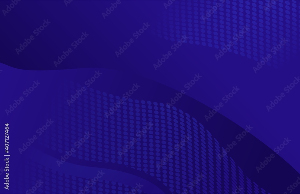 Fototapeta premium Design Abstract Background Smooth Circles wavy Blue Color Vector