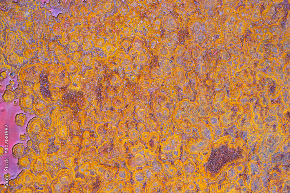 Red iron sheet is rusty Red iron sheet is rusty