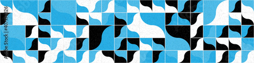 Abstract Geometric Pattern generative computational art illustration