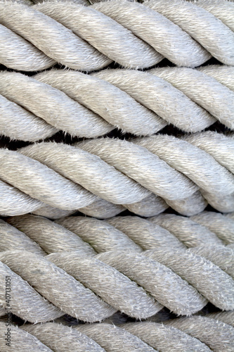 Rope on a boat Can be used as a background