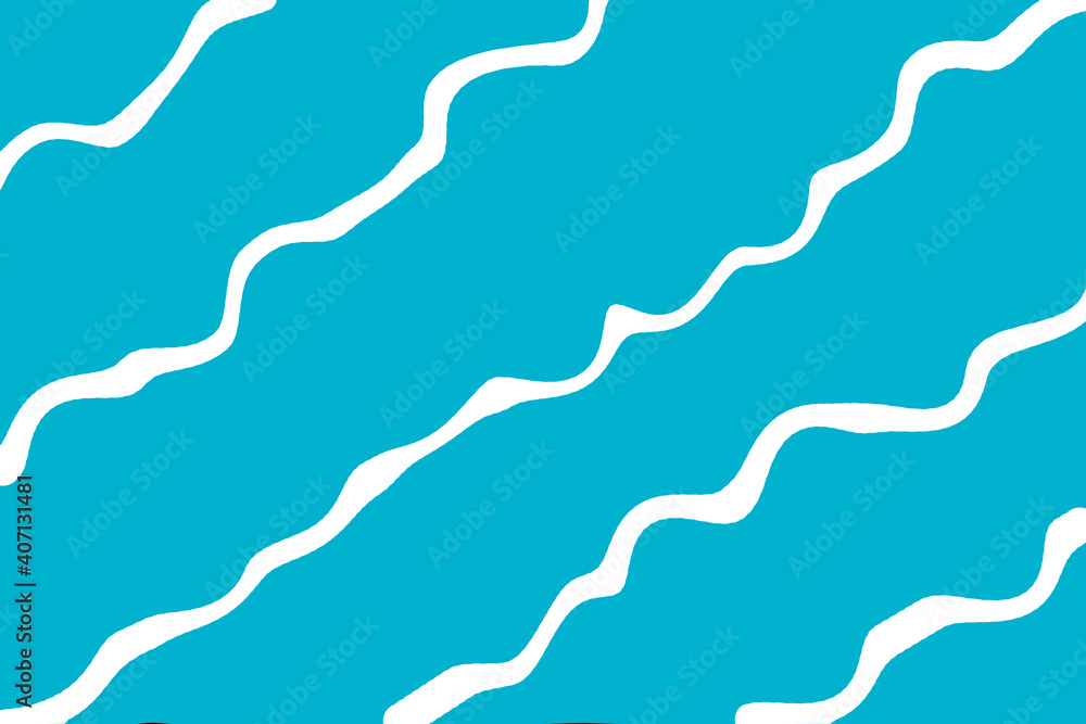 blue surface and white line abstract background . 