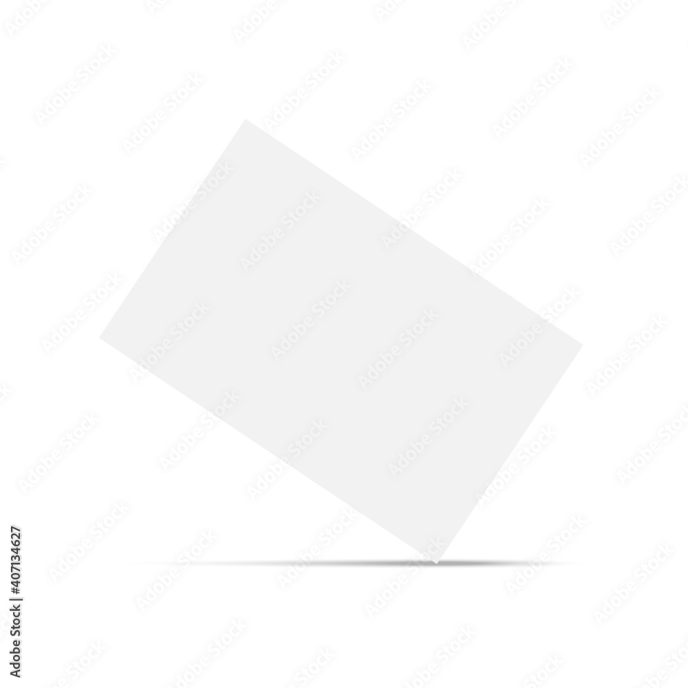 Falling realistic business cards template. Flyer mockup. Vector Falling realistic business cards template. Flyer mockup. Vector