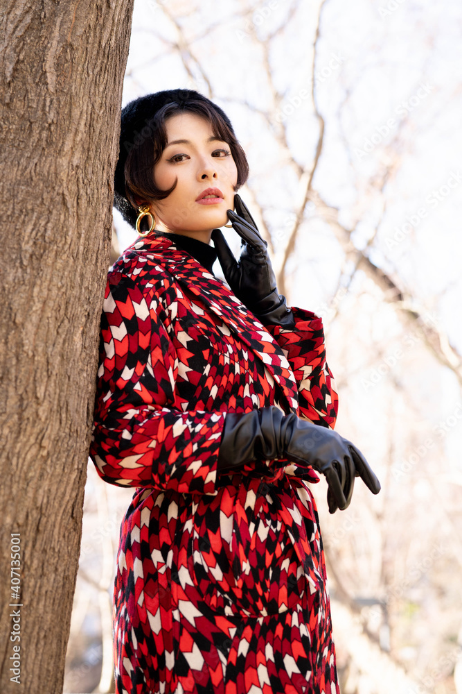 Fototapeta premium 美しい日本女性