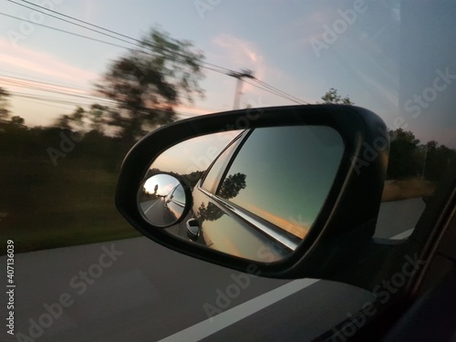 driving on the road