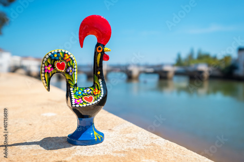 Barcelos Rooster. Tavira, Portugal photo