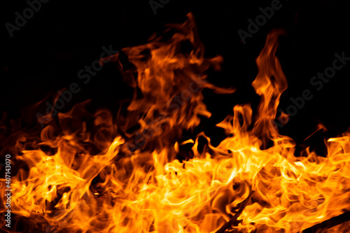 Background image of the flame burning red 3646