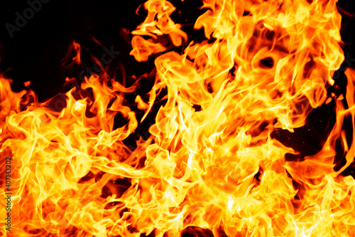 Background image of the flame burning red 3867