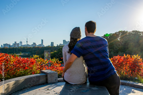Photography Young couple love