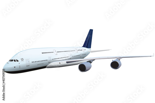 passenger plane vector illustration isolated.