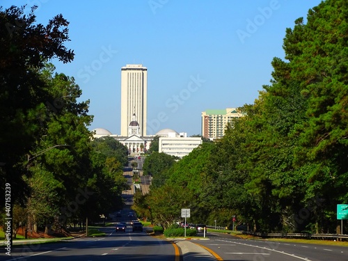 North America, United States, Florida, Leon County, capital of Tallahassee, Florida Historic Capitol Museum and Florida State Capitol