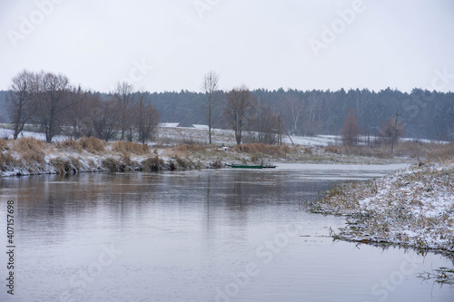 landscape with river © Віталій Віжанський