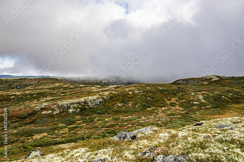 Peer Gynt Trail plateau in norway  photo