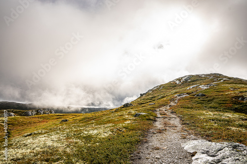 Peer Gynt Trail plateau in norway  photo