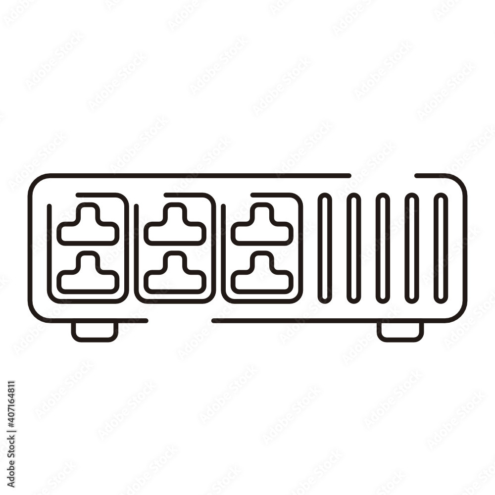 Computer Hardware Icons. Vector Illustration. Computer Hardware Icons. Vector Illustration.
