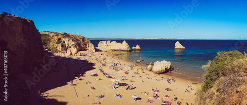 Portugal, Algarve, Praia de Dona Ana photo