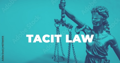Bilde på lerret Tacit Law