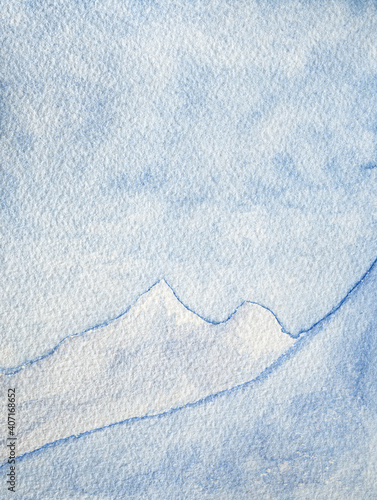 Wallpaper Mural Watercolor wet background Torontodigital.ca