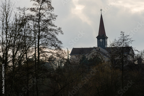 Abbaye d'Acey dans le Jura