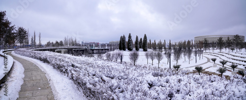 winter park of the city of Krasnodar © Sergey Fomin