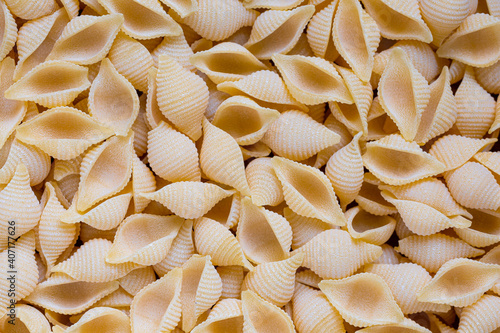 Abissine. Pasta. Complex carbohydrates. Background