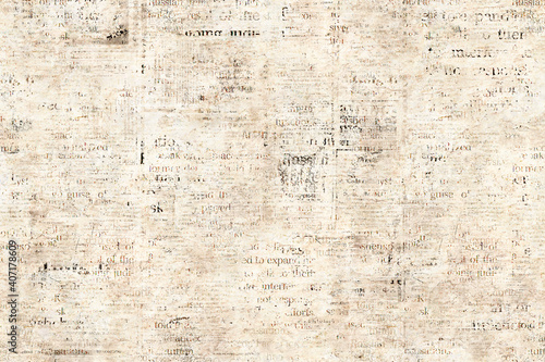 Newspaper paper grunge vintage old aged texture background