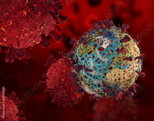 Coronavirus covid-19 planet...