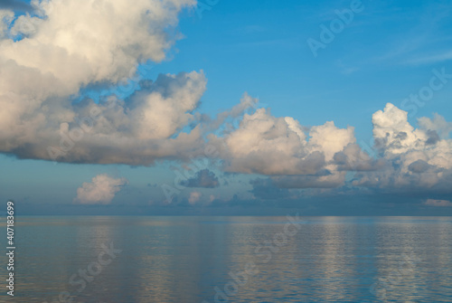 reflections from the sky in the maldives