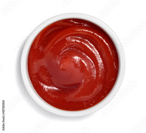 ketchup sauce in ramenkin