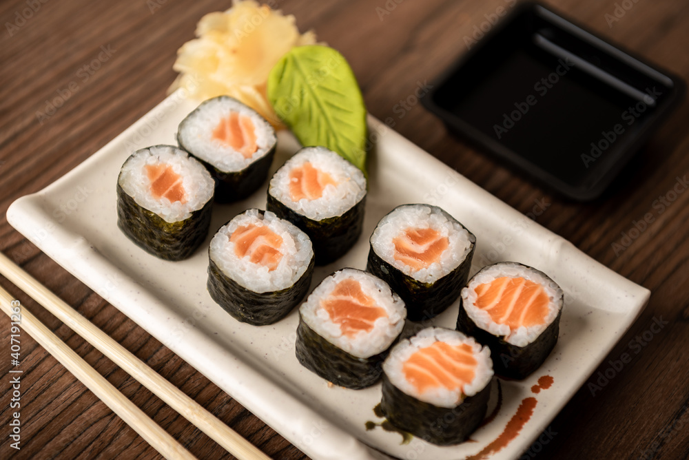 Hossomaki Salmão Hossomaki Salmão
