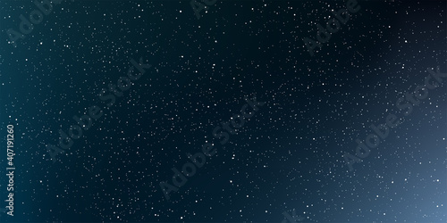 Astrology horizontal star universe background. The night with nebula in the cosmos. Milky way galaxy in the infinity space. Starry night with shiny stars in the sky. Vector illustration.