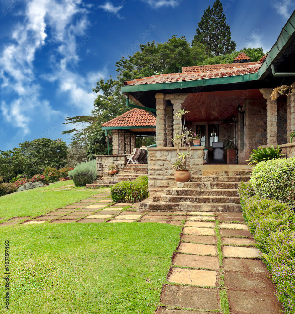 Obraz premium African lodge