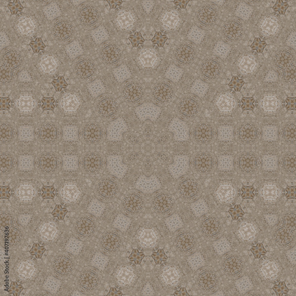 Abstract pattern design for background, contemporary, scarf pattern texture for print on cloth, cover photo, website, batik, mandala decoration, aztec, retro, vintage, trend, 3d illustration, baroque