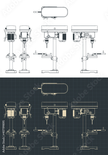 Industrial Drill Press