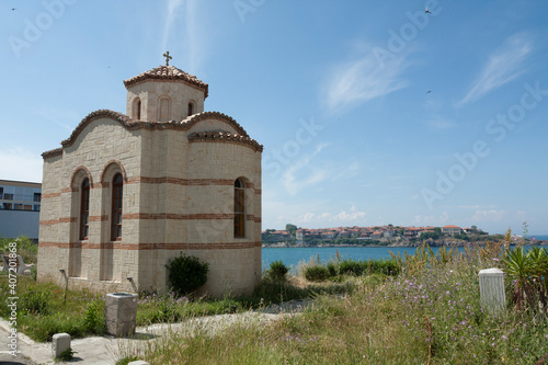 St. Nickolas church in Sozopol, Bulgaria photo