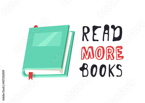 Cartoon drawing book for Student and Quote. Hand drawn school object and Text. Actual Vector illustration about Reading. Creative art work 