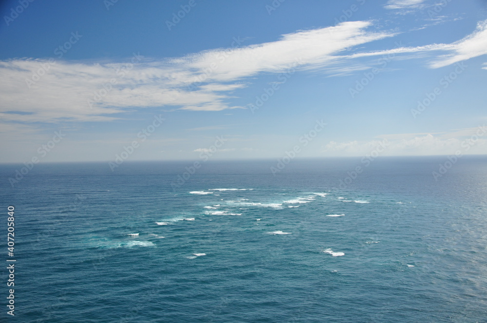 Fototapeta premium Übergang: Atlantik zu Pazifik