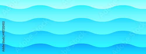 青い波模様の抽象画像