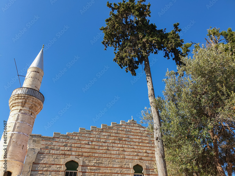 The Grand Mosque (Cami Kebir) in Limassol, Cyprus- exterior view