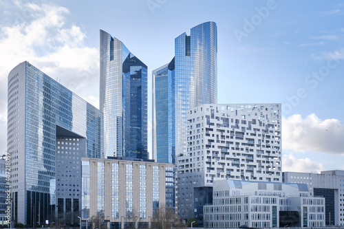 Photos Quartier d'affaire et d'habitation de la défense à Nanterre