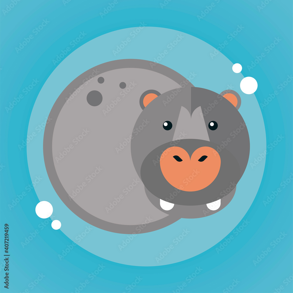 hippo wild animal nature character hippo wild animal nature character