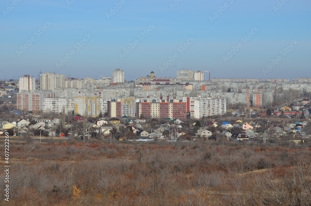 Volgograd. Landscapes of the modern city
