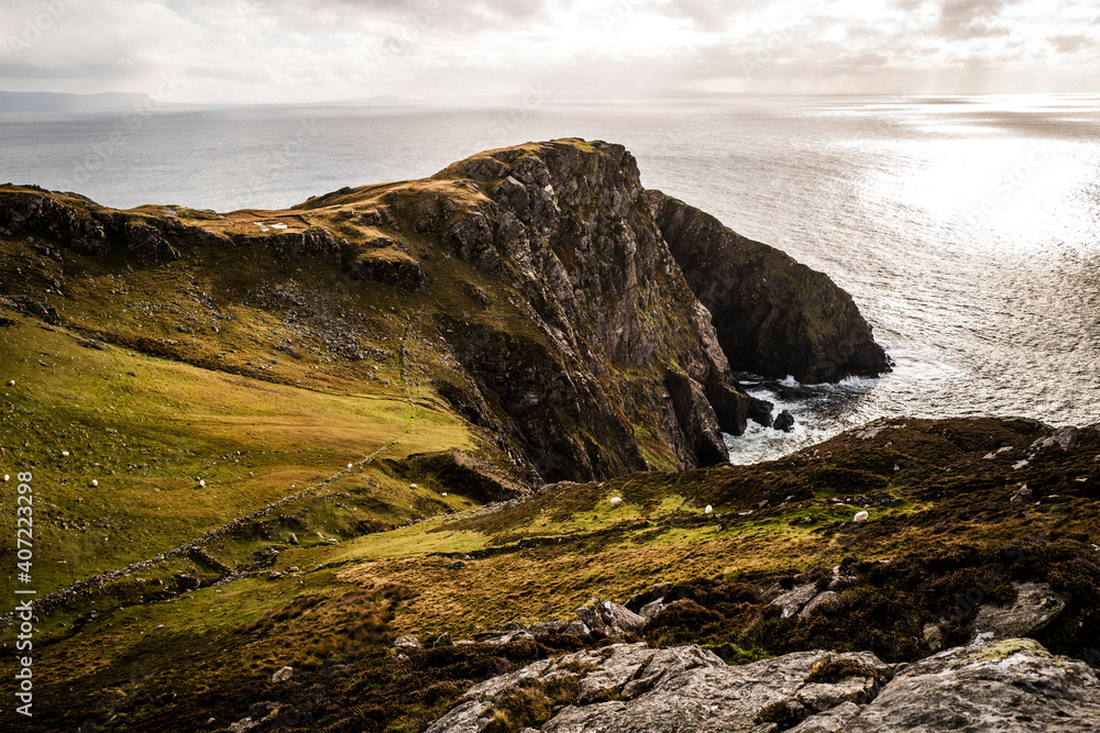 Slieve League (Carrigan Head) County Donegal in Irland