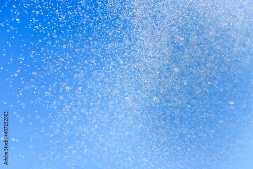 Scenic View Of Abstract Background-snow and sky © kulkann