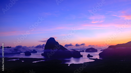 twilight landscape samed nangshee