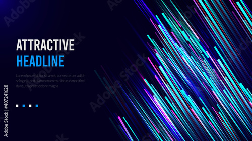 abstract blue background, optical  background, background design, light effect background