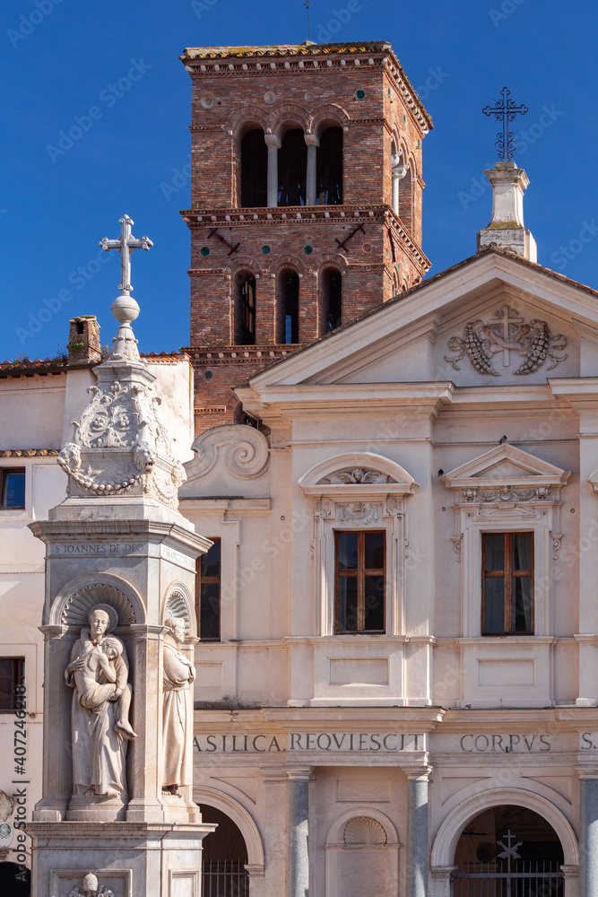 Obraz premium Rome. View of the old town.