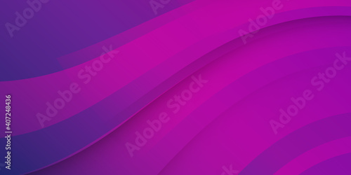 abstract particles wave background banner with blue purple color