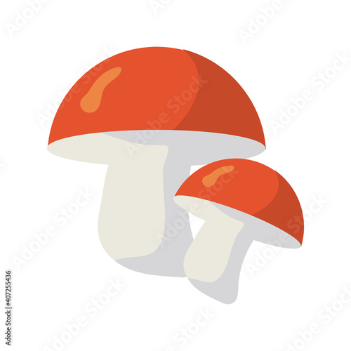 fungus vegetable healthy food icon